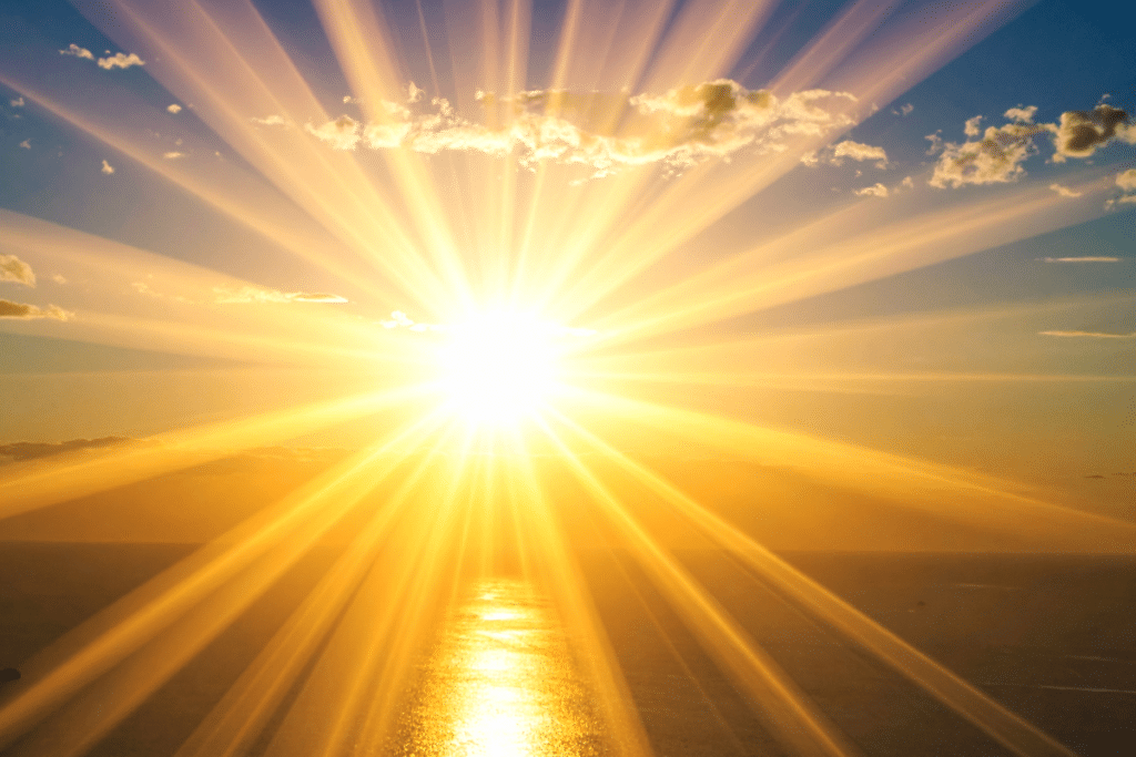 Lumière du soleil symbolisant la clarté et l’alignement dans les conversations difficiles au travail