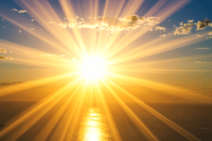 Lumière du soleil symbolisant la clarté et l’alignement dans les conversations difficiles au travail